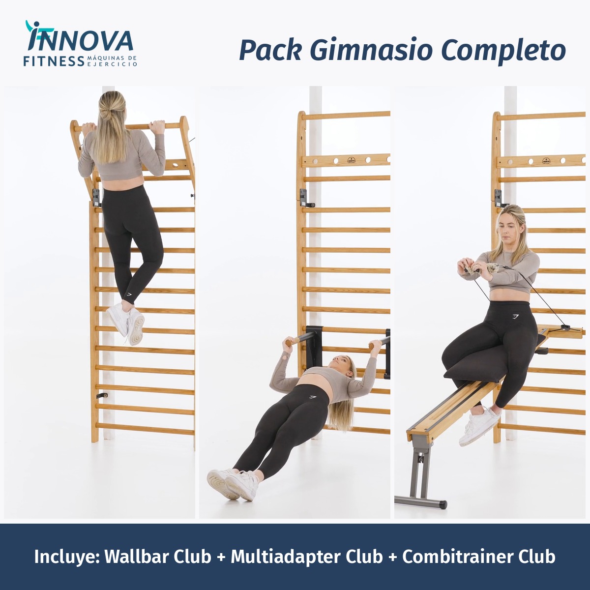 Pack Gimnasio Completo en Casa Modelo Club